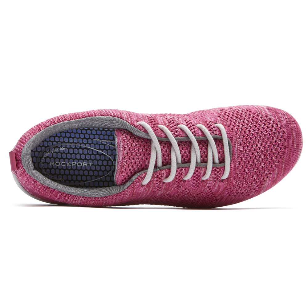 Tenis Rockport Mulher Rosa - Raelyn Knit Tie - 97056UYXO